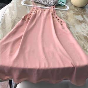 Lulus pink float dress